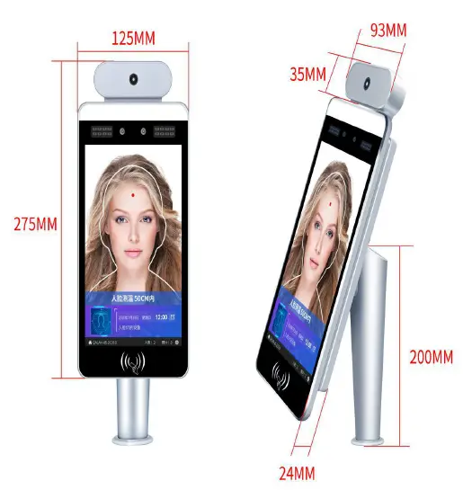 VIKVIZ-Wi-Fi-Face-Recognition-Body-Temperature-Measurement-System-FIG2