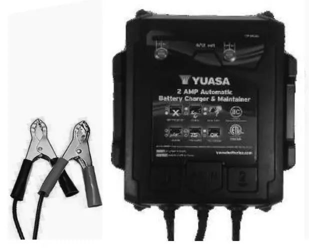 YUASA YUA1202262 Multi.Use Smart Battery Charger -
