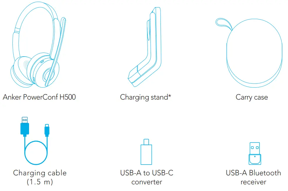 ANKER PowerConf H500 True Wireless Headphone - Packing