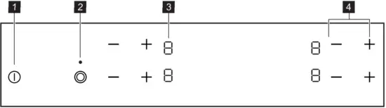 ZANUSSI-ZHRN642K-60cm-Glass-Ceramic-Hob-Overview