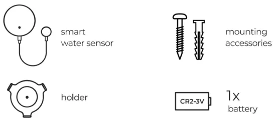globe 50027 Wi Fi Smart Water Leak Sensor - 1