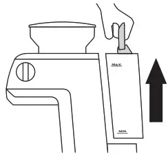 Sage SES878 The Barista Pro Espresso Coffee Machine - OPFYLDNING AF VANDTANKEN 1