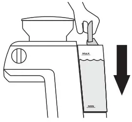 Sage SES878 The Barista Pro Espresso Coffee Machine - OPFYLDNING AF VANDTANKEN 2