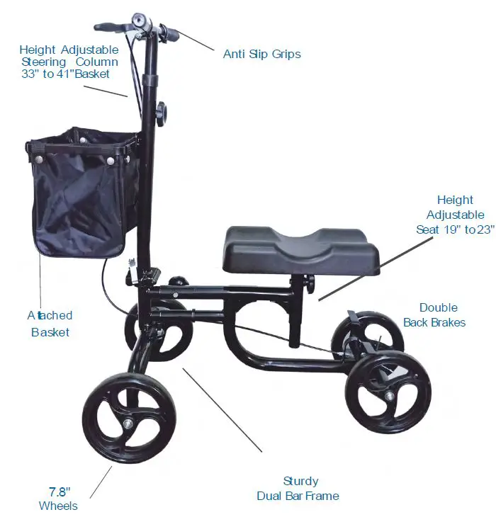 OasisSpace-9125A-Knee-Walker-fig1