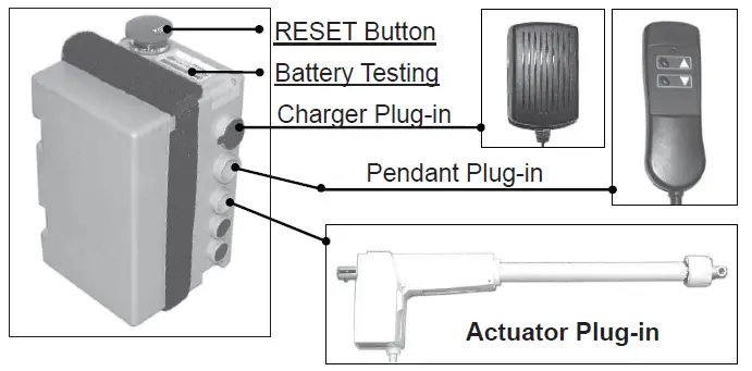 LUMEX LF1050 Patient Lift-2