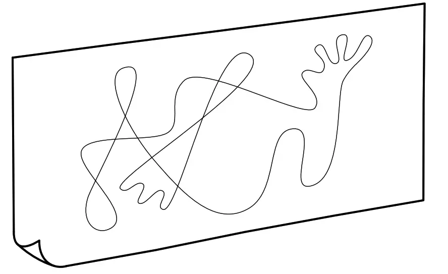 IKEA 59297773 Bjorksta Picture and Frame Horns Black