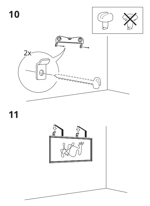 IKEA 994.168.68 Bjorksta Picture with Frame Misty Country Road Black - Fig 10