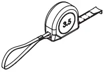 TOOLS - (3) TAPE MEASURE