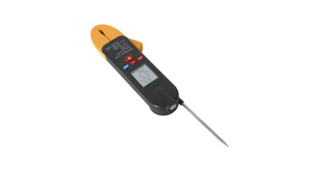 Velleman Dvm99 3-in-1 Ir Thermometer With Thermistor Probe And Clamp User Manual