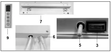 EUROM Mon Soleil 300 Verre WiFi Electric Local Space Heaters-fig3