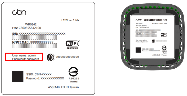 cbn GuideWR5842 Wireless Access Point - 4