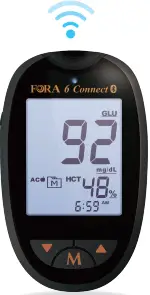 FORA 6 Connect Blood Glucose and Blood Ketone Meter-PRODUCT