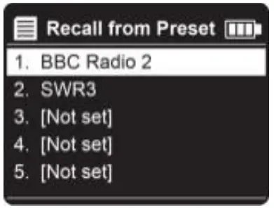Lenco PIR 645 Portable Internet DA and FM Radio - fig13