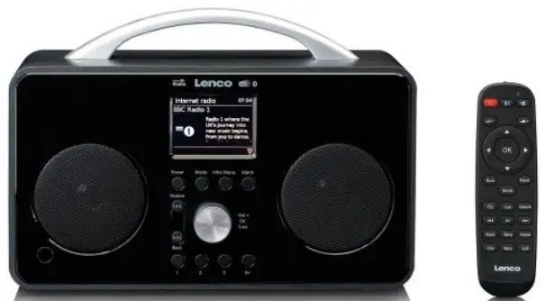 Lenco PIR 645 Portable Internet DA and FM Radio