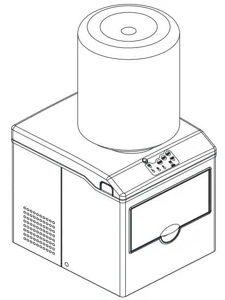 COSTWAY FP10074US Ice Maker