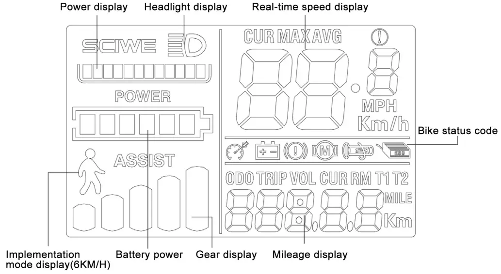 SAMEBIKE JG20 Electric Bike - fig 18