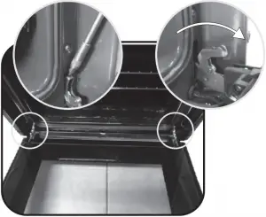 REMOVALAND CLEANING OF THE GLASS DOOR 2