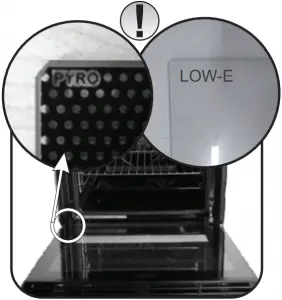 REMOVALAND CLEANING OF THE GLASS DOOR 7