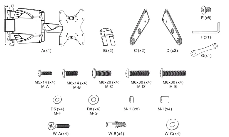 MARQUANT 929084 Wall Mount Bracket1