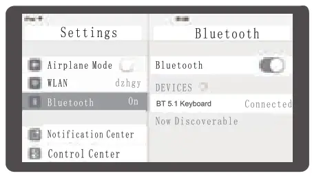 Shenzhen Dzh Industrial B047S Bluetooth Keyboard - fig 5