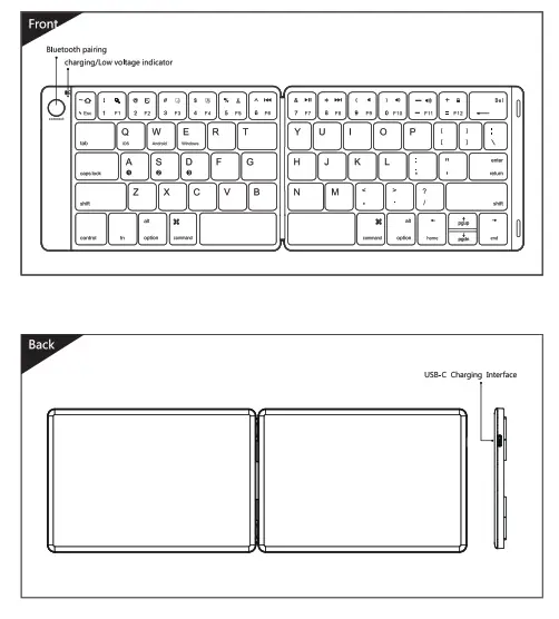 Shenzhen Dzh Industrial B047S Bluetooth Keyboard - fig 6