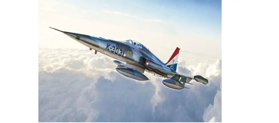 Italeri 5605 F-5a Freedom Fighter Airplane Military Instruction Manual