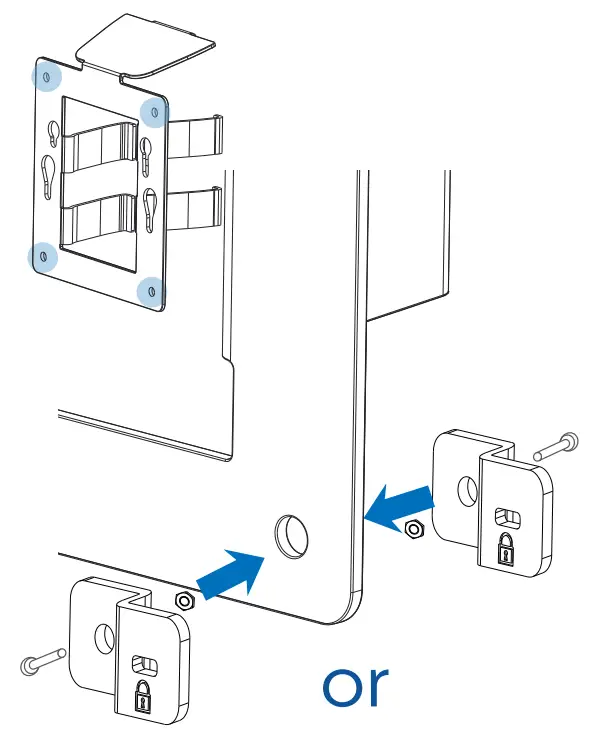 PHILIPS BS6B3234B VESA Client Mounting Bracket - Fig 1
