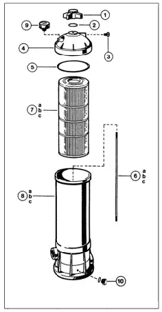 HAYWARD C500 Starclear Cartridge Filter-fig3