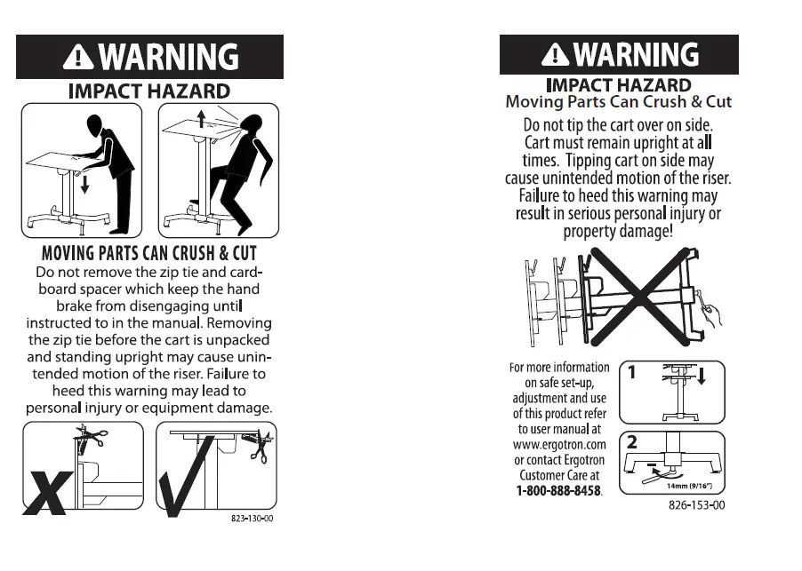 ergotron 24-216-085 WorkFit-C Single LCD Mount FIG (1)