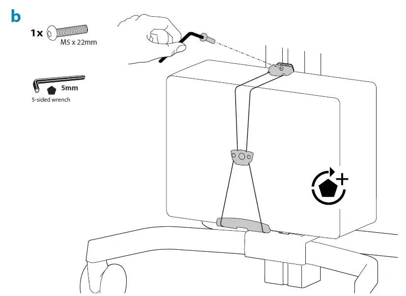 ergotron 24-216-085 WorkFit-C Single LCD Mount FIG (18)