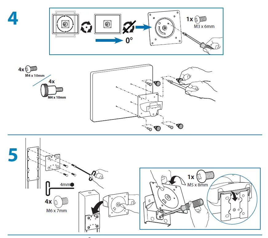 ergotron 24-216-085 WorkFit-C Single LCD Mount FIG (9)