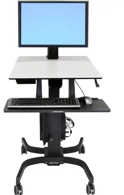 ergotron 24-216-085 WorkFit-C Single LCD Mount PRODUCT IMG