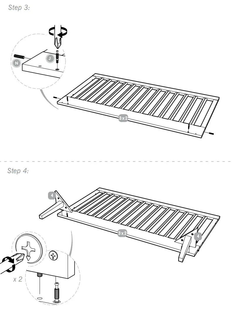 Silver Cross 32403301 Natural White Westport Cot Bed - Figure 4