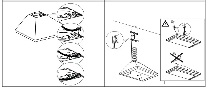 IKEA 404 432 13 RYTMISk Wall Mounted Extractor Hood - overview 4