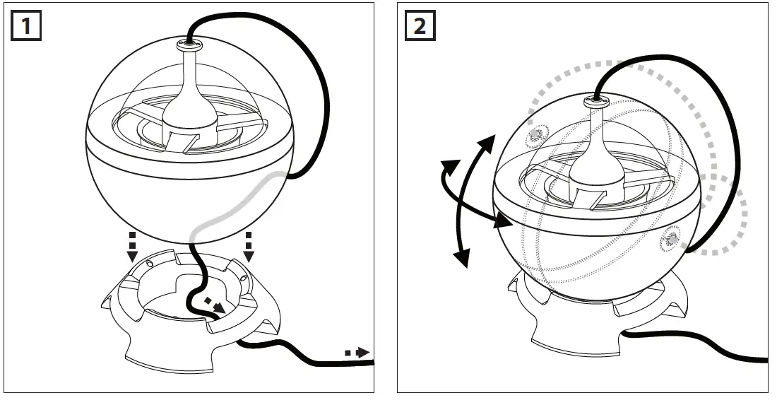 LUMINA LIMBUS Eye Table Lamp LED  FIG (1)