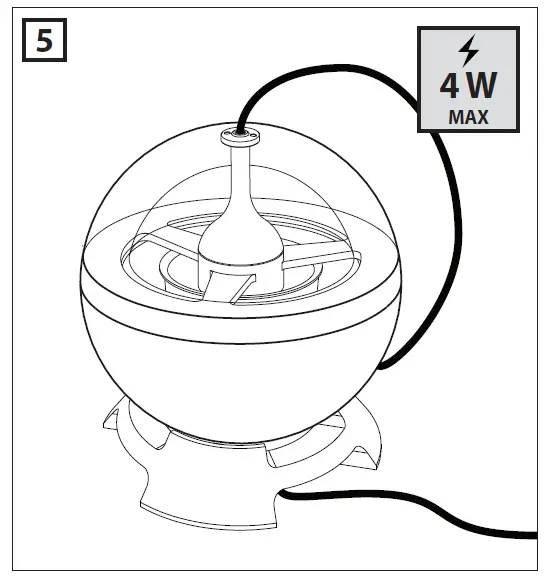 LUMINA LIMBUS Eye Table Lamp LED  FIG (4)