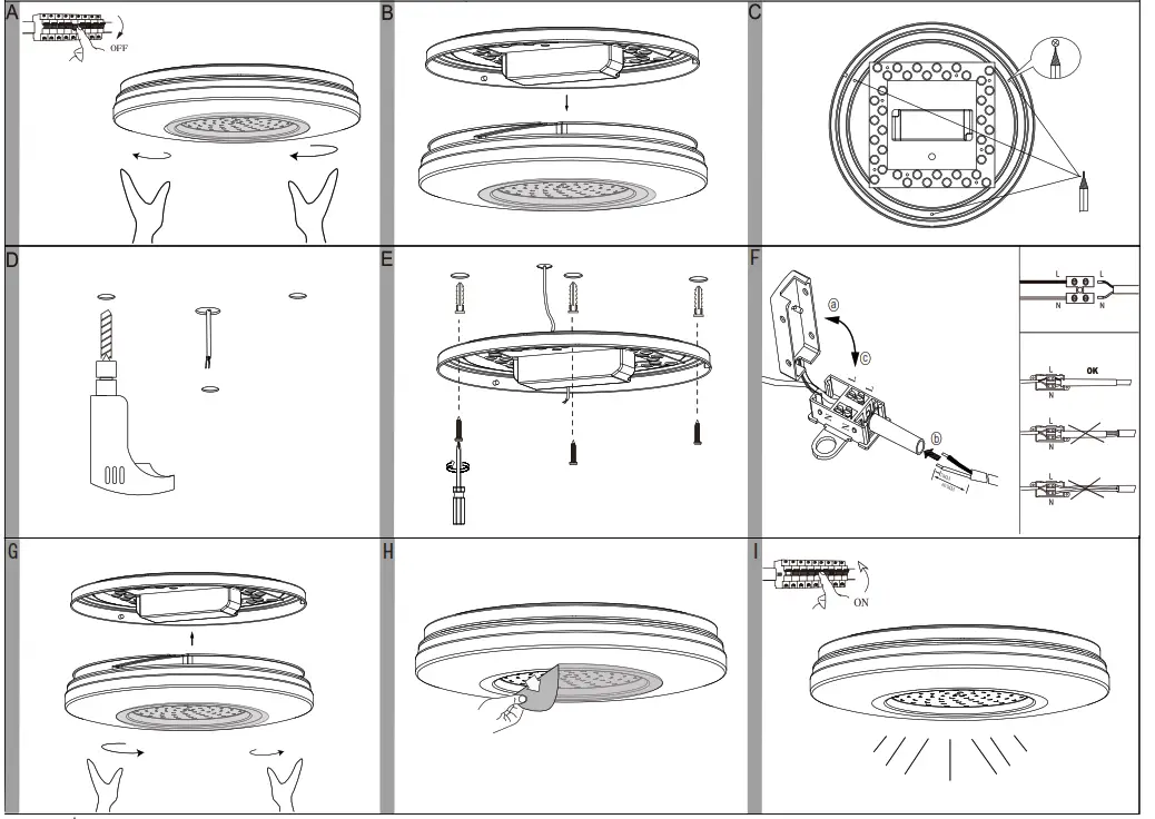 EGLO 900008 CAPASSO Z Wall Ceiling Light - fig