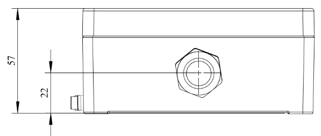 Evikon E2658 Cl2 Chlorine Detector Transmitter- Front view