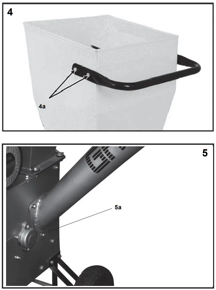 Gude GH 651 B Home and Garden Wood Chipper Shredder Fig 4
