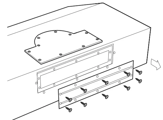 horizontal rectangular duct 1
