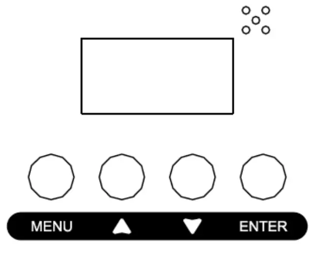 ColorKey VividPar HEX 6 RGBAW UV Wash Light - Display Operation