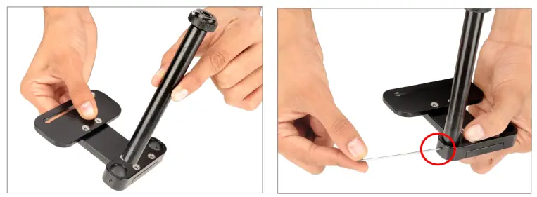 PROAIM P TNGO 01 Tango 360° Camera Rotating Dutch Angle Rig Fig2