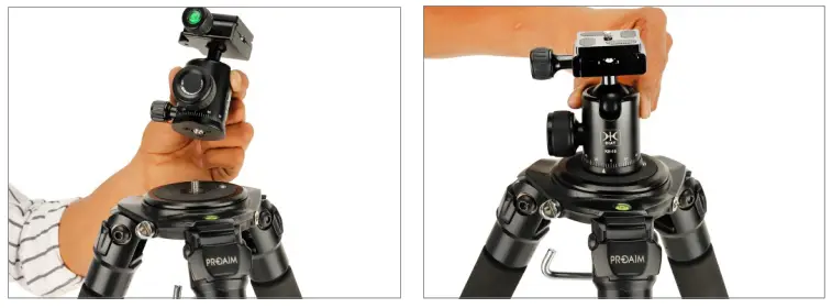 PROAIM P TNGO 01 Tango 360° Camera Rotating Dutch Angle Rig Fig9