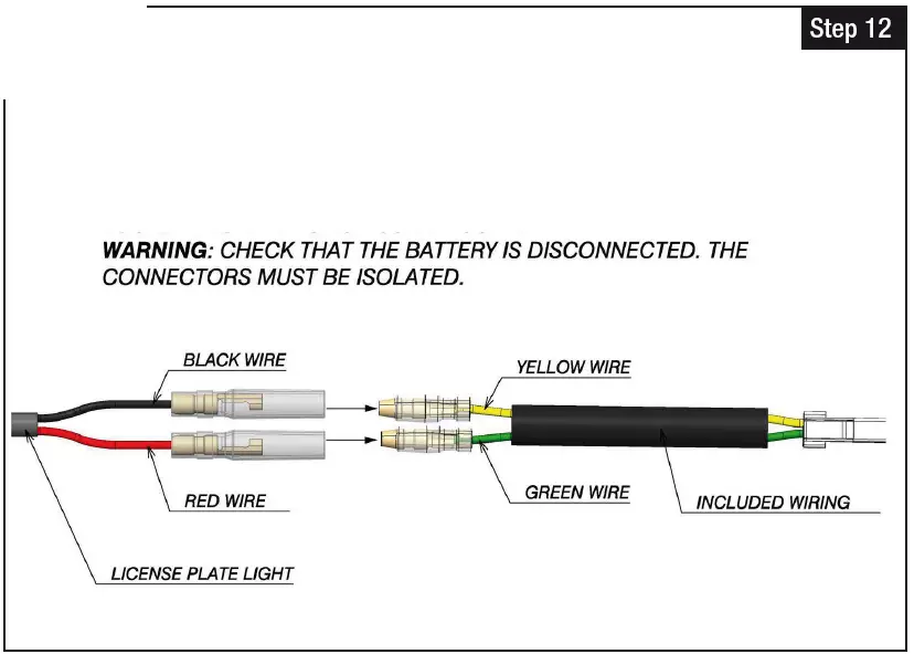 rizoma PT415 Fox License Plate Support Kit-15