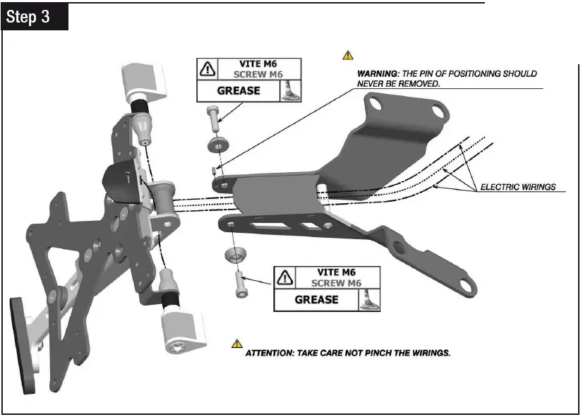 rizoma PT415 Fox License Plate Support Kit-6