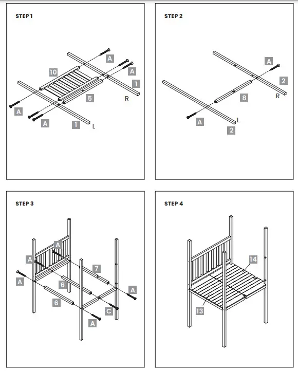 LIFESPAN KIDS Marina Boat Climb & Slide Play Centre-3.1 SET UP