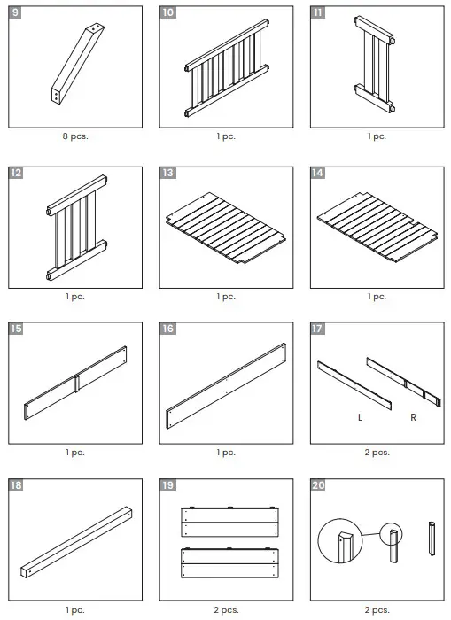 LIFESPAN KIDS Marina Boat Climb & Slide Play Centre-ASSEMBLY INSTRUCTIONS9-20