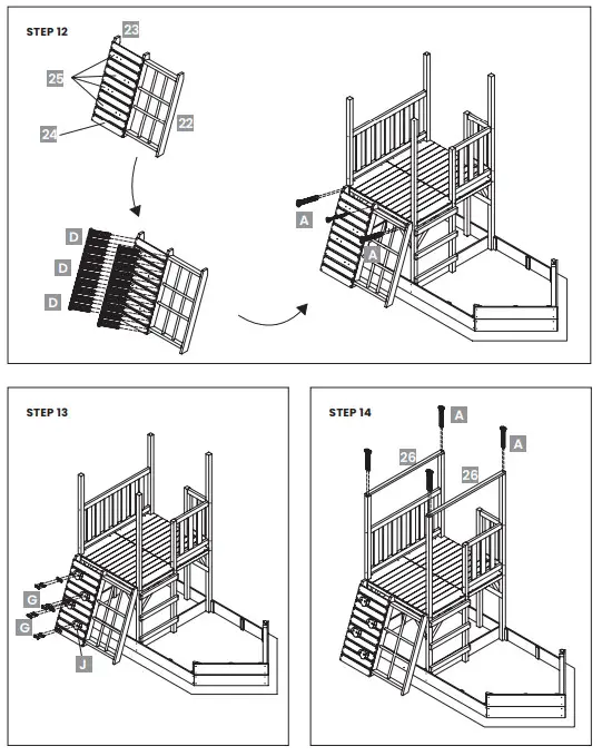 LIFESPAN KIDS Marina Boat Climb & Slide Play Centre-STEP 12
