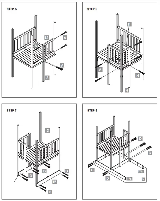 LIFESPAN KIDS Marina Boat Climb & Slide Play Centre-STEPE 5