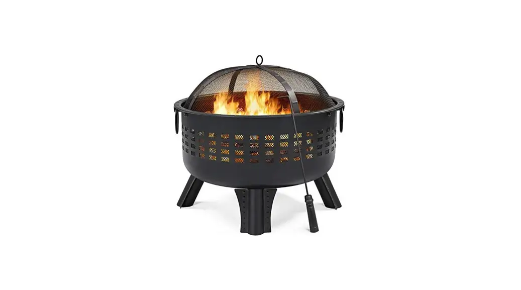 Hampton Bay Ft-62480 30 Inch Outdoor Cast Iron Steel Wood Burning Black Fire Pit Instruction Manual Hampton Bay Ft-62480 30 Inch Outdoor Cast Iron Steel Wood Burning Black Fire Pit Instruction Manual